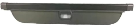 LONPEXDT Für Jeep Für Grand Für Cherokee Für WK 2005-2010 Kofferraumabdeckung Sichtschutz Kofferraumwanne Sicherheitsschild Schatten Aufbewahrungsvorhang Laderaumabdeckung Frachtabdeckungen(Gray)