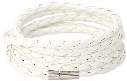 HUIANGLIYG Boho-Armband Aus Geflochtenem Leder Für Damen Und Herren, Schlichtes, Mehrlagiges Lederarmband Mit Verschluss, Verstellbar, Handgefertigt, Vintage-Stil, Schmuckgeschenk