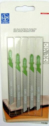 LUX 113255 Stichsägeblatt splitterfrei Bosch Aufnahme Bosch Zahnteilung 2 mm PROFI
