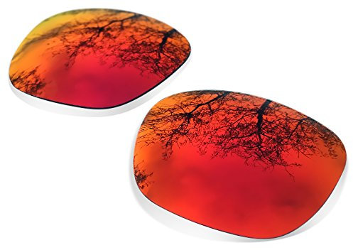 sunglasses restorer Kompatibel Ersatzgläser für Oakley Holbrook, Ruby Red Polarized