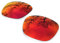 sunglasses restorer Kompatibel Ersatzgläser für Oakley Holbrook, Ruby Red Polarized