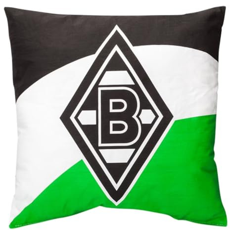 Borussia Mönchengladbach Bertels 1/051411 Kissen Schrägstreifen 38x38 cm