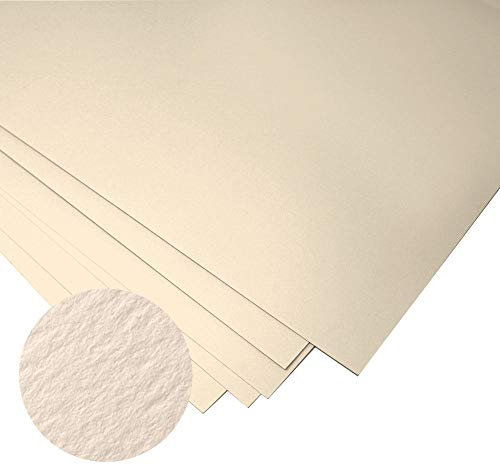 FABRIANO Unica Papier (creme) für Druckgrafik - 250 gsm - 10 Blatt 50 x 70 cm Papier