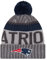 New Era NFL Sideline Bobble Wintermütze New England Patriots