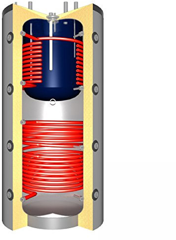 Schindler + Hofmann J00047 Pufferspeicher 1000 L mit Brauchwasser + 2x Solarwärmetauscher/C