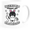 MoonWorks® Kaffee-Tasse mit Spruch Irgendwas stimmt mit Hasi nicht Parodie Sado Maso Bürotasse lustige Kaffeebecher weiß Keramik-Tasse