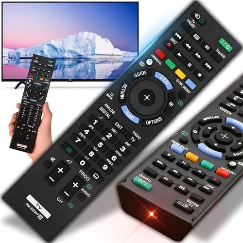 Retoo Sony - Telecomando universale per Sony Bravia, Sony 4k OLED Remote Smart TV Control Telecomando, TV universale, Telecomandi TV, Telecomando di ricambio