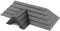 Steinchenshop Dachstuhl aus 86 Klemmbausteinen Slopes Dachsteine in Dark Bluish Grey kompatibel mit dem Marktführer (dunkelgrau)