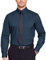 COOFANDY Business Hemd Herren Hemd Langarm Anzug Hemd Herrenhemd mit Knöpfen Oberhemd Freizeithemden Hochzeitshemd Anzughemd Businesshemd Button Down Hemd Navy Blau 3XL