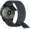 YOOSIDE 26mm Loop Nylon Armband für Fenix 6X / Fenix 5X / Fenix 7X / Instinct 2X / epix Pro 51mm, Ultraleichtes Schnell Trocknen Schleife Waschbar Uhrenarmband für Garmin Enduro 2 (Grau)