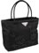 Prada Damen Schwarz Nylon Shopper 1BA257