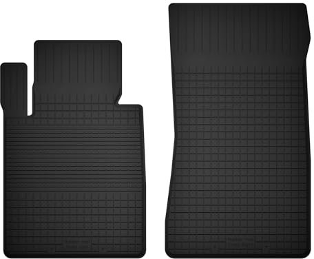 Wielganizator Gummimatten vorne passend für BMW Z4 E85 (2002-2008) Cabrio | 2-teiliges Set, nur vorn | bessere Passform als universelle Matten | Schwarz