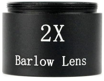 Telescope Accessories 2X Mini Lens 1.25 Inch With M28.5 Thread