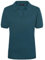 James & Nicholson Damenpolo Classic - Piqué-Poloshirt mit gestrickten Bündchen | Farbe: Petrol | Grösse: L