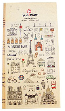 Aufkleber Mitternachts Paris