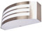 Lindby Wandlampe aussen IP 44, Edelstahl, Wandleuchte aussen silber, Up- and Downlight, Außenbeleuchtung Wand, Hof, Garten, Terrasse, Balkon, Aussenleuchte Wand