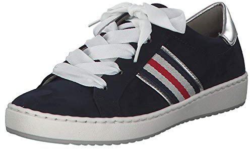 Jenny Damen DUBLIN 2253226 Sneaker, Blau (Blau, Silber 75), 42.5 EU