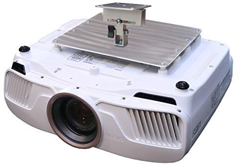 PCMD, LLC. Projector Ceiling Mount Compatible with Epson Home Cinema 5050UB 5050UBe Pro Cinema 6050UB with Lateral Shift Coupling (5-Inch Extension)