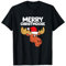 Elch Weihnachtsmütze Elch Merry Christmoose Merry Christmas T-Shirt