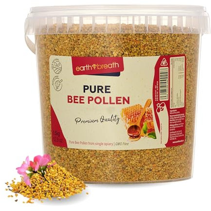 Earthbreath Bienengroßgranulat - Rein, roh, natürlich - Gesunde Immununterstützung - Frei von künstlichen Zusatzstoffen (1.5 kg)
