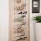 Sterling Ventures Over Door Hanging Shoe Rack stores upto 36 pairs of shoes, trainers, sandals, heels