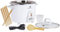 KeMar Reiskocher (700W, 1,8L, Weiß) Warmhaltefunktion + GRATIS Essstäbchen, Edelstahltopf und Glasdeckel spülmaschinengeeignet - Kompakt, inkl. Bambuslöffel & Messbecher, KRC-300, Dampfgarer, Rice