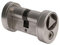 ATTAS LOCINOX Dreikantzylinder 3012 POC T11 - Schloss - Silber