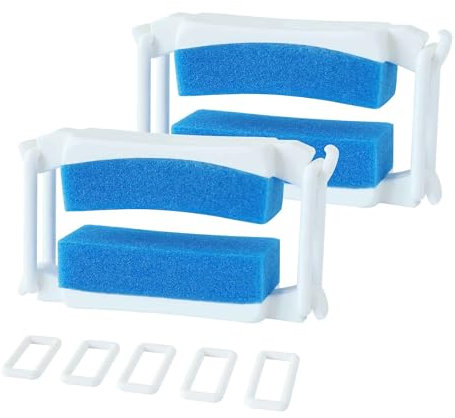 Bivea Stop Uri Confort - Pinza Peneana Antiescapes Urinarios para Hombre - Set de 2 Pinzas Médicas Discretas con Espuma Moldeable - Fabricado en Francia