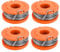 Strimmer Spool Compatible with Mac Allister MGTP18Li Trimmer Line, 1.65mm 10ft Autofeed Spool and Line MGTP18Li (4pcs)