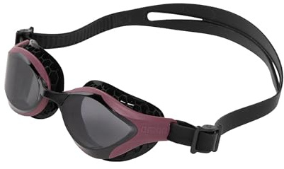 arena Air-Bold Swipe Unisex Adult Swim Goggles, Pool Goggles with Wide Lenses, Swipe Anti-Fog Technology, UV Protection, Adjustable Strap, Air Seals