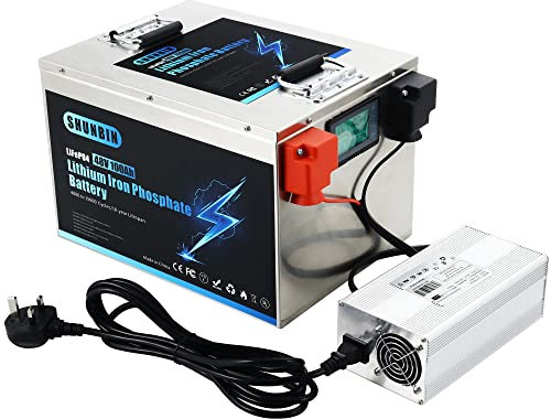 Lifepo4 100ah 48V Lithium iron phosphate battery for Solar System/Motor Home/Boat/Golf Carts/RV car battery Waterproof 48V lifepo4 battery With fast charger