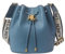 Ralph Lauren Andie Medium Beuteltasche, Leder Blau