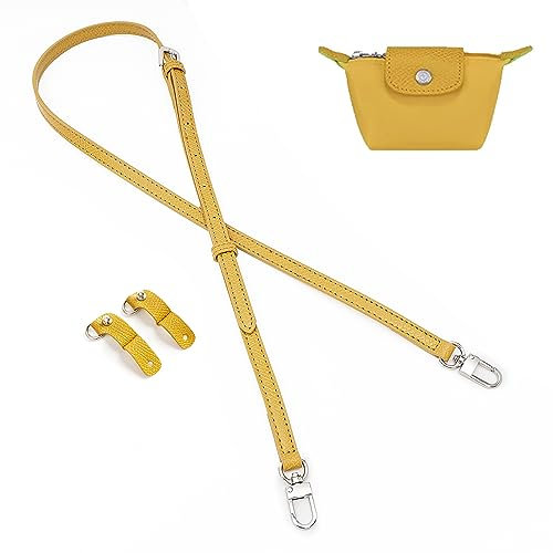 Gastinsave Handtaschengurte Ersatz, Leder Handtasche Crossbody Schultergurt Verstellbar für Longchomp Tasche Frauen