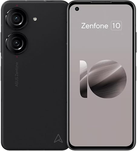 ASUS Zenfone 10 5G Dual 128GB 8GB RAM Unlocked (GSM Only, No CDMA - Not Compatible with Verizon/Sprint) Global, NGP Wireless Charger Included - Black