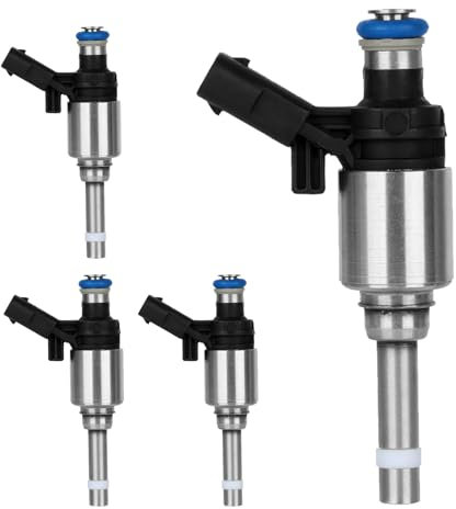 CAMECHO 4PCS Einspritzdüsen 06H906036G für Audi A4 A5 TT A6 Q5 VW CC Eos Tiguan GTI 2.0