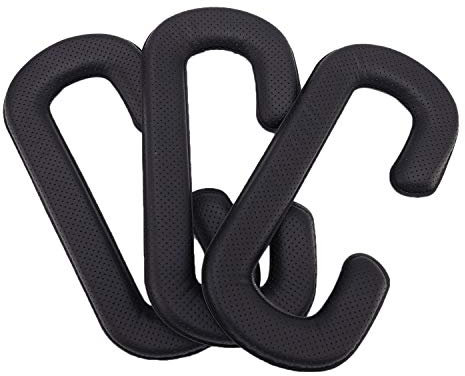 Bumdenuu Für HTC Vive PU-Abdeckung, PU-Leder, Schaumstoff, für HTC Vive, VR-Gesichtskissen, Abdeckungsset, leicht zu reinigen, Zubehör für HTC Vive, 11 mm (Paket mit