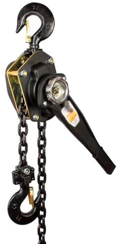 Amunpitic Chain Hoist 3t 6m, Manual Chain Hoist, Chain Manual Chain Hoist, Lever Block Chain Hoist, Lever hoist with Hook for Warehouse Garage Construction Area
