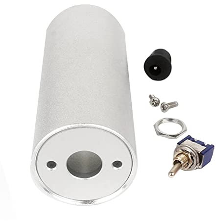 Grendly Taladro de mano con motor 390 de aleación de aluminio auténtica, taladro eléctrico, carcasa de metal