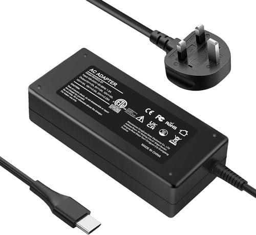 45W Type C AC Adapter Charger for HP Chromebook X360, Spectre X360,Elite x2; L enovo Chromebook 100e 300e 500e s330 c340 s340 Laptop, Acer Chromebook Dell Chromebook, Xps and more USB-C Power Supply