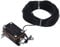 Mini EFHW Antenna, Shortwave Antenna 1:49 Balun 3‑30MHz Compact Standard Interface End Fed Half Antenna