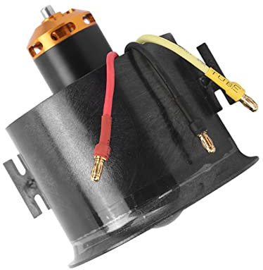 70mm EDF Set 3500KV Brushless Motor with 6 Blade Ducted Fan for RC Airplane
