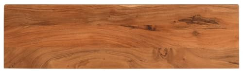 LLEZKBR Möbelstück Tischplatte 120x40x3,8cm rechteckig Massivholz Akazie