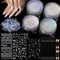 Teenitor Chrome Nail Powder, Nail Chrome Powder for Nails with Nail Art Stickers, White Chrome Nail Powder Pearl Chrome Nail Powder Mermaid Chrome Nail Powder