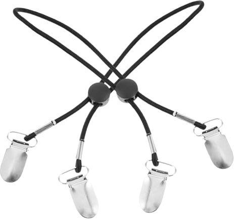 AUTSUPPL 2stücke Spannbettlakenhalter Für Ecken Elastische Bettlakenverschlüsse Verstellbare Spannbettlakenbänder Clips Zum Befestigen Von Und Matratzenauflagen