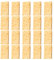 MUCKLILY Lot de 20 éponges de nettoyage pour fer à souder, tapis de soudure, gomme sèche, machine de nettoyage de bijoux, bricolage, nettoyage du fer à souder, kit de nettoyage jaune