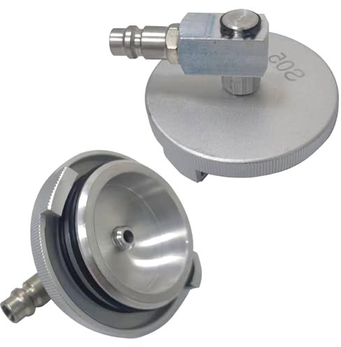 AXILYZE Adapter für Bremsflüssigkeitsbehälter mit Euro-Spitze, Aluminium-Bremsenentlüfter-Adapter, kompatibel für Honda-Serien-Automodellen