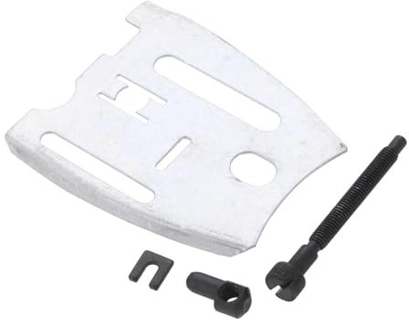 LAVAS Kit de tornillos de ajuste del tensor de la cadena de la placa de la barra guía for motosierra JONSERED 625 630 670 2077 2083 Reemplazo 501814801 / 501 53 71-01