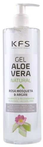 Aloe vera puro gel natural con aceite de rosa mosqueta y argán. Absorción inmediata y textura no grasa. Nutre, hidrata, refresca y cuida tu piel. Excelente tras depilación. After sun (500 ml)