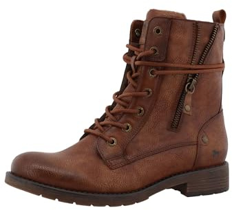 MUSTANG Damen Stiefeletten Elfi | Erwachsene Schnürstiefeletten | 15M0052001 | Weite G | Reißverschluss
