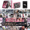 UENXRXE Black Pink,Album Blackpink,55 Pezzi Black-Pink Lomo Cartes(SHUT DOWN)